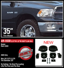 Load image into Gallery viewer, ReadyLift 69-1030 2.5in. Front with 1.5in. Rear SST Lift Kit for Select Dodge Ram 1500, Ram