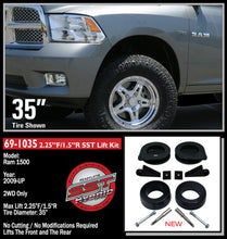 Load image into Gallery viewer, ReadyLift 69-1035 2.25in. Front with 1.5in. Rear SST Lift Kit for Select Dodge Ram 1500, Ram
