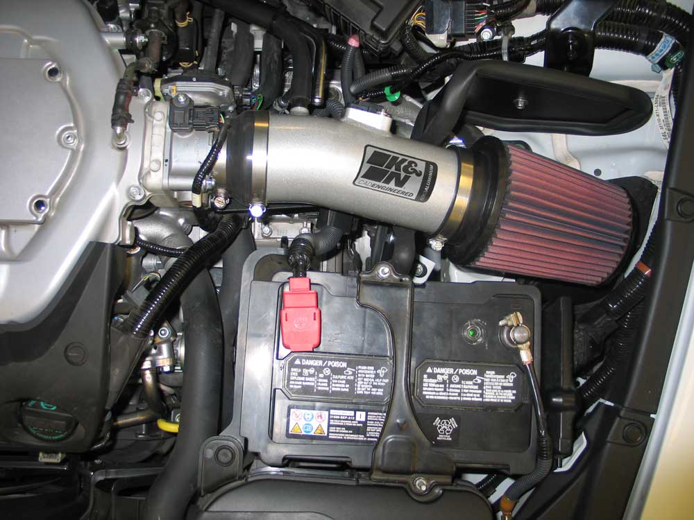 K&N 69-1210TS Performance Air Intake System for Select Acura TL, Honda Accord, Honda Accord Crosstour, Honda Crosstour