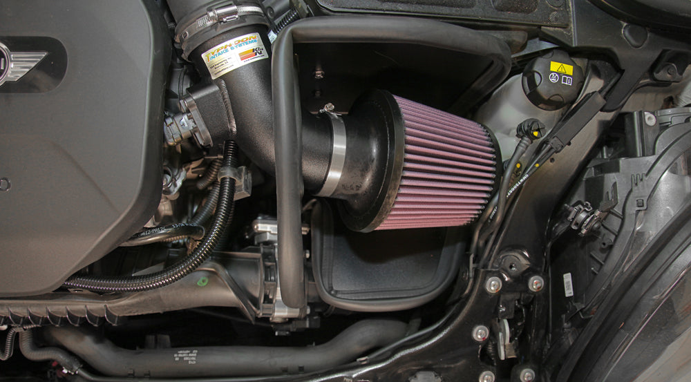 K&N 69-2026TTK Performance Air Intake System for Select BMW X1, Mini Cooper, Mini Cooper Clubman, Mini Cooper Countryman