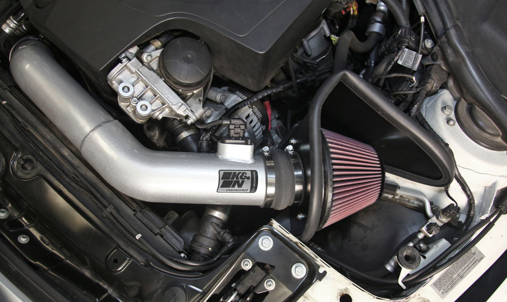 K&N 69-2027TS Performance Air Intake System for Select BMW 335i, BMW 435i