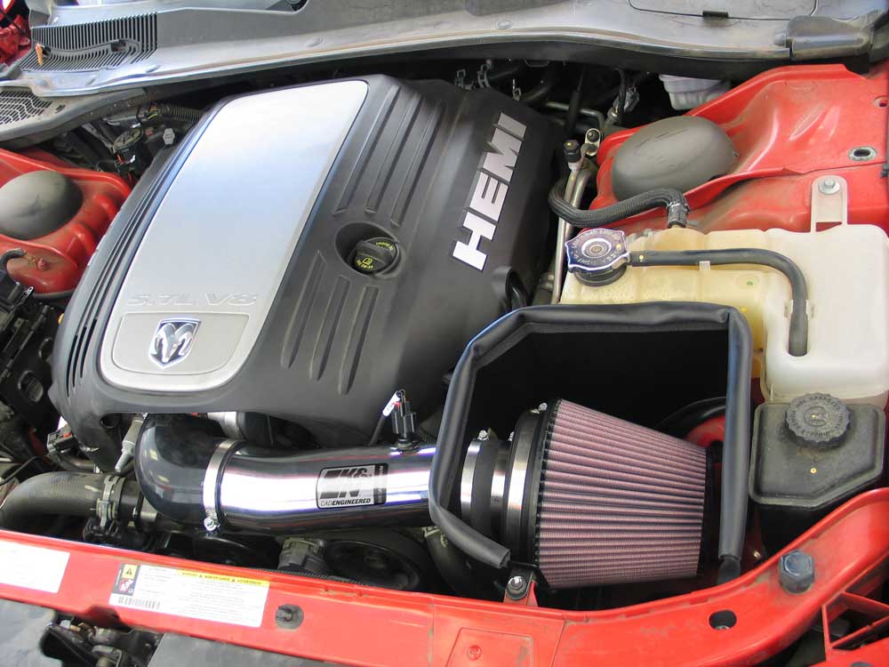 K&N 69-2526TP Performance Air Intake System for Select Chrysler 300, Dodge Challenger, Dodge Charger, Dodge Magnum
