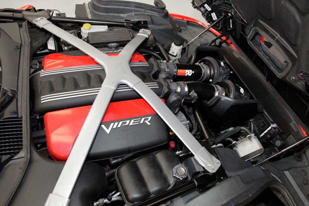 K&N 69-2528TTK Performance Air Intake System for Select Dodge Viper, SRT Viper