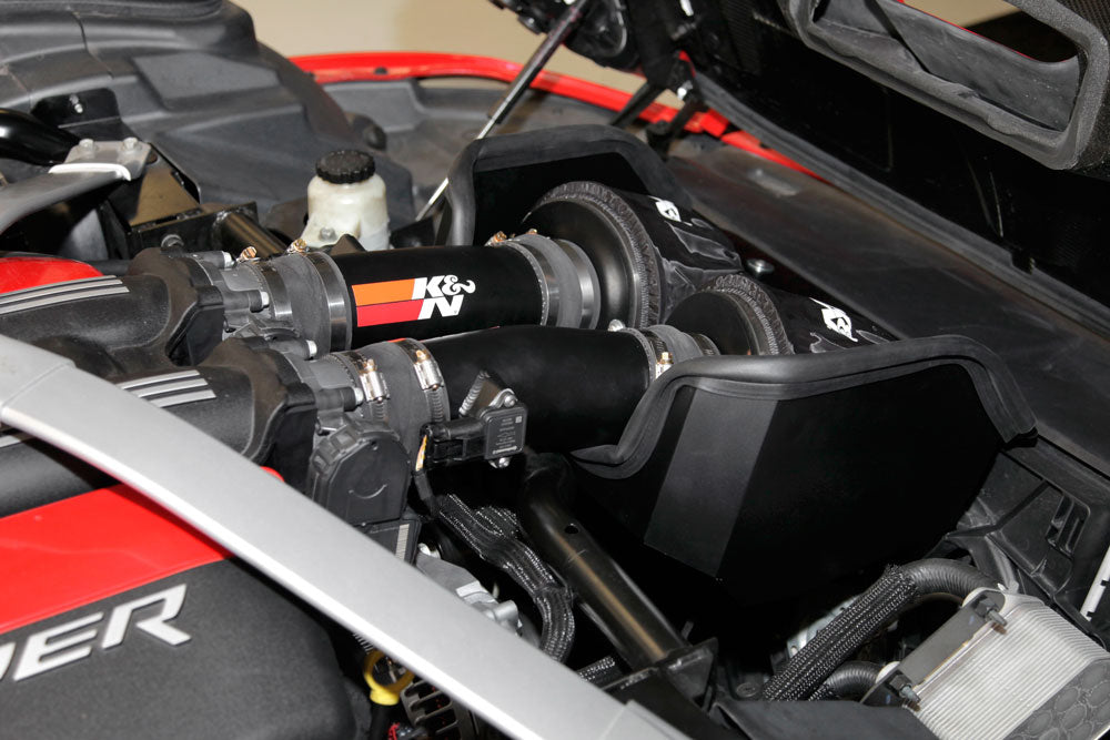 K&N 69-2528TTK Performance Air Intake System for Select Dodge Viper, SRT Viper
