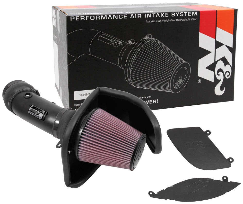 K&N 69-2553TTK Performance Air Intake System for Select Dodge Challenger, Dodge Charger