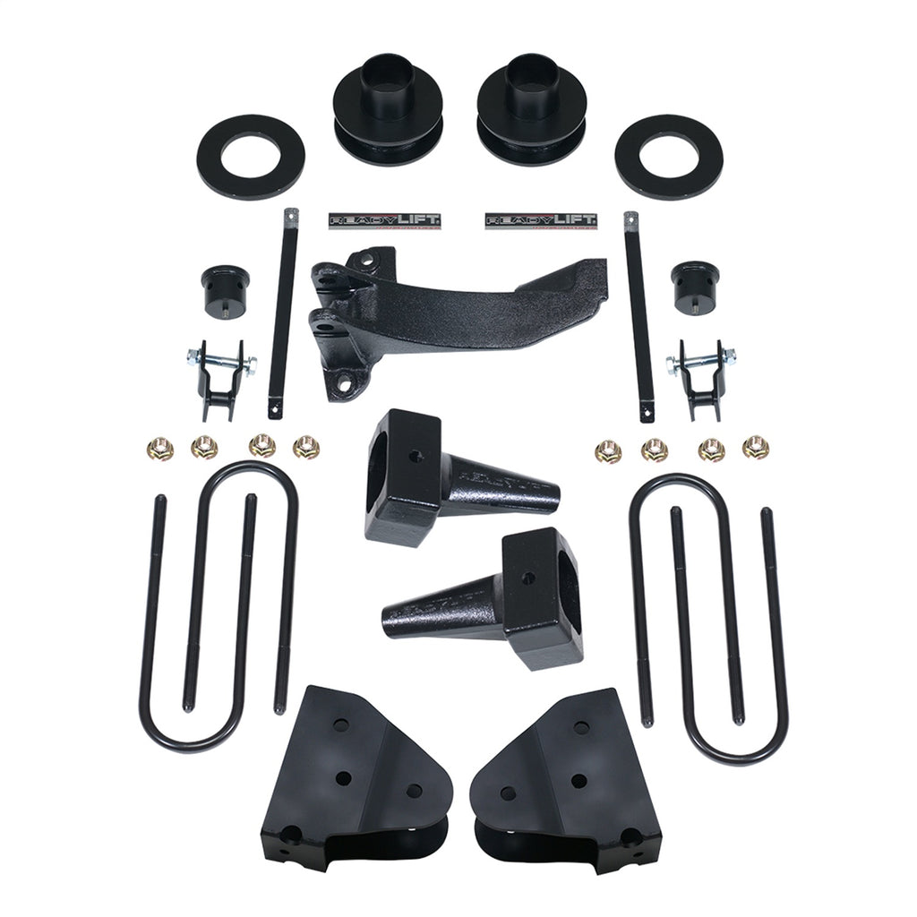 ReadyLift 69-2734 3.5in. SST Lift Kit with 4in. Flat Blocks for 2 Piece Drive Shaft without Shocks for Select Ford F-350 Super Duty