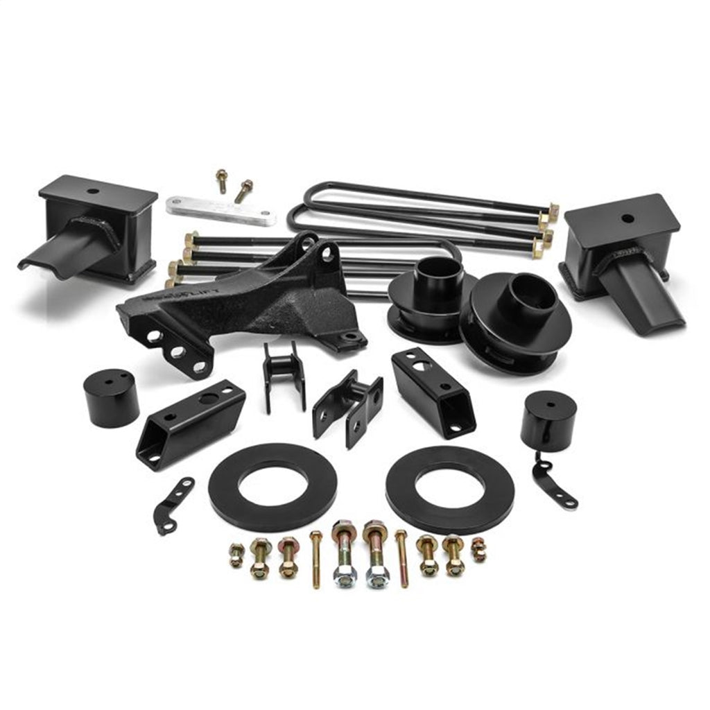 ReadyLift 69-2741 2.5in. SST Lift Kit with 4in. Rear Flat Blocks for 2 Piece Drive Shaft without S for Select Ford F-250 Super Duty, Ford F-350 Super Duty