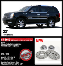 Load image into Gallery viewer, ReadyLift 69-3010 1in.-1.5in.F Adjustable with 1in.Rear SST Lift Kit for Select Cadillac Escalade, Cadillac Escalade ESV, Cadillac Escalade EXT, Chevrolet Avalanche, Chevrolet Suburban, Chevrolet Suburban 1500, Chevrolet Tahoe, GMC Yukon, GMC Yukon XL,