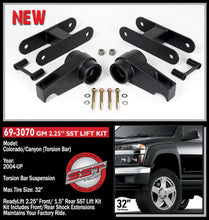 Load image into Gallery viewer, ReadyLift 69-3070 2.25in. Front with 1.5in. Rear SST Lift Kit for Select Chevrolet Colorado, GMC Canyon, Hummer H3, Hummer H3T