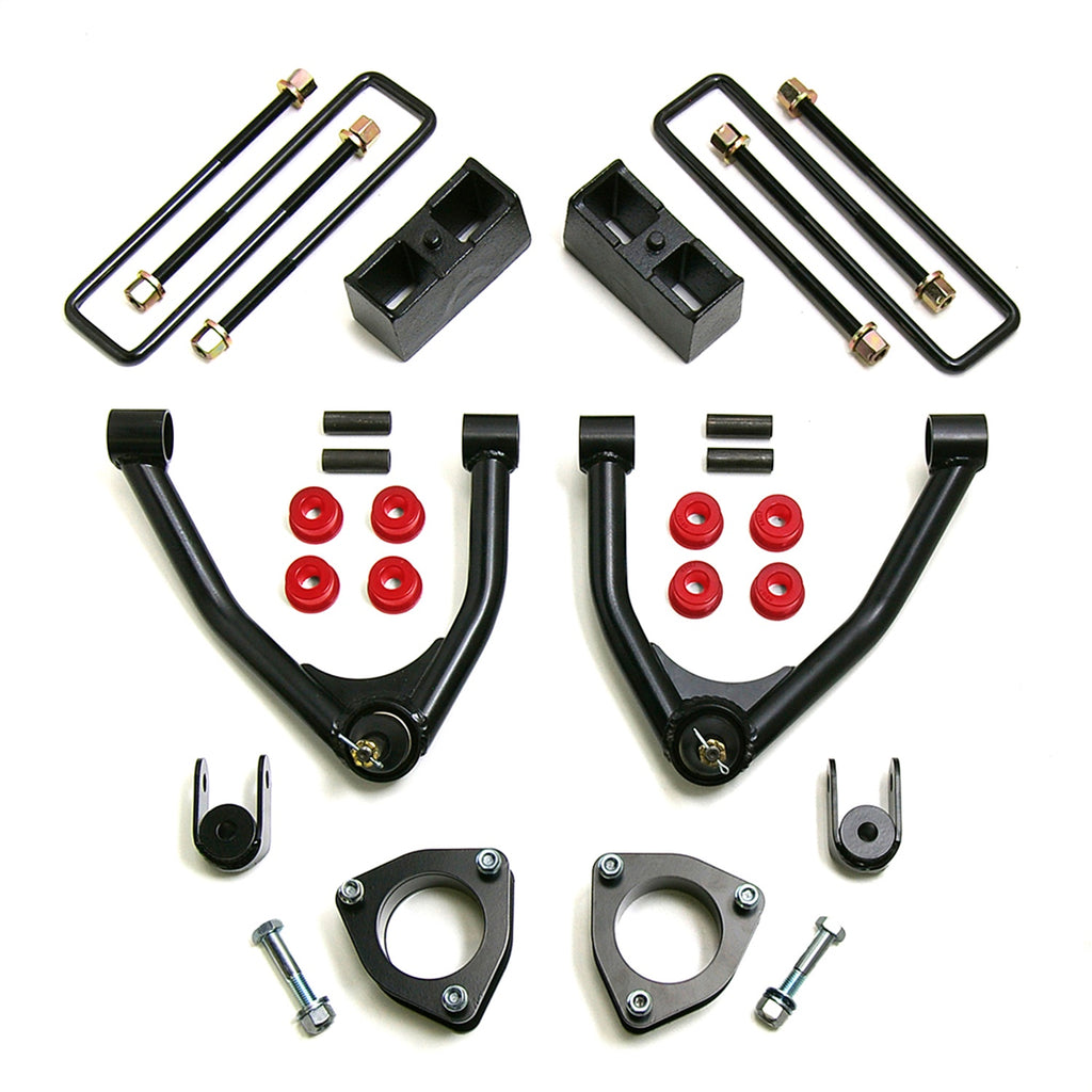 ReadyLift 69-3285 4in. SST Lift Kit with Upper Control Arms for Forged Steel OE Upper Control Arms for Select Chevrolet Silverado 1500, GMC Sierra