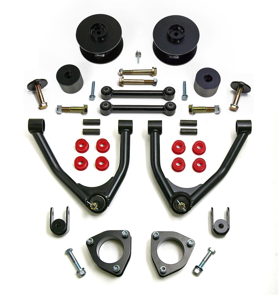 ReadyLift 69-3295 4.0in. SST Lift Kit with 3.0in. Rear with Upper Control Arms without Shocks for Select Cadillac Escalade, Cadillac Escalade ESV, Chevrolet Avalanche, Chevrolet Suburban, Chevrolet Suburban 1500, Chevrolet Tahoe, GMC Yukon, GMC Yukon XL,