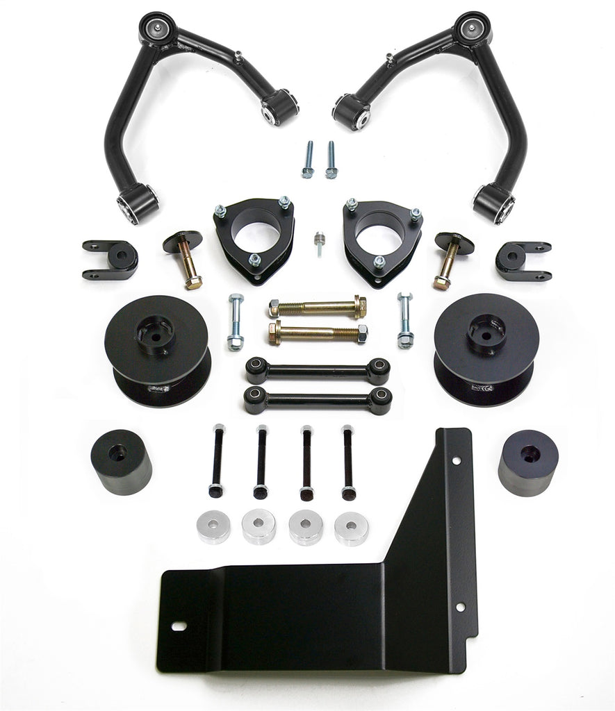 ReadyLift 69-3495 4in. SST Lift Kit with 3in. Rear Spacer Upper Control Arms for Factory Steel OE for Select Cadillac Escalade, Cadillac Escalade ESV, Chevrolet Avalanche, Chevrolet Suburban, Chevrolet Suburban 1500, Chevrolet Tahoe, GMC Yukon, GMC Yukon