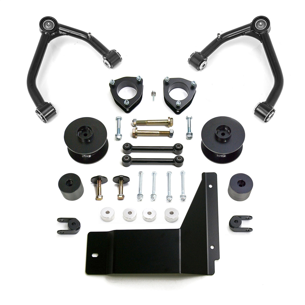 ReadyLift 69-3496 4in. SST Lift Kit with 3in. Rear Spacer with Upper Control Arms for Aluminum or for Select Cadillac Escalade, Cadillac Escalade ESV, Chevrolet Suburban, Chevrolet Tahoe, GMC Yukon, GMC Yukon XL