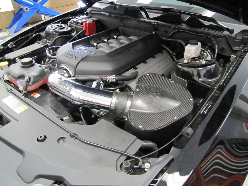 K&N 69-3527TP Performance Air Intake System for Select Ford Mustang