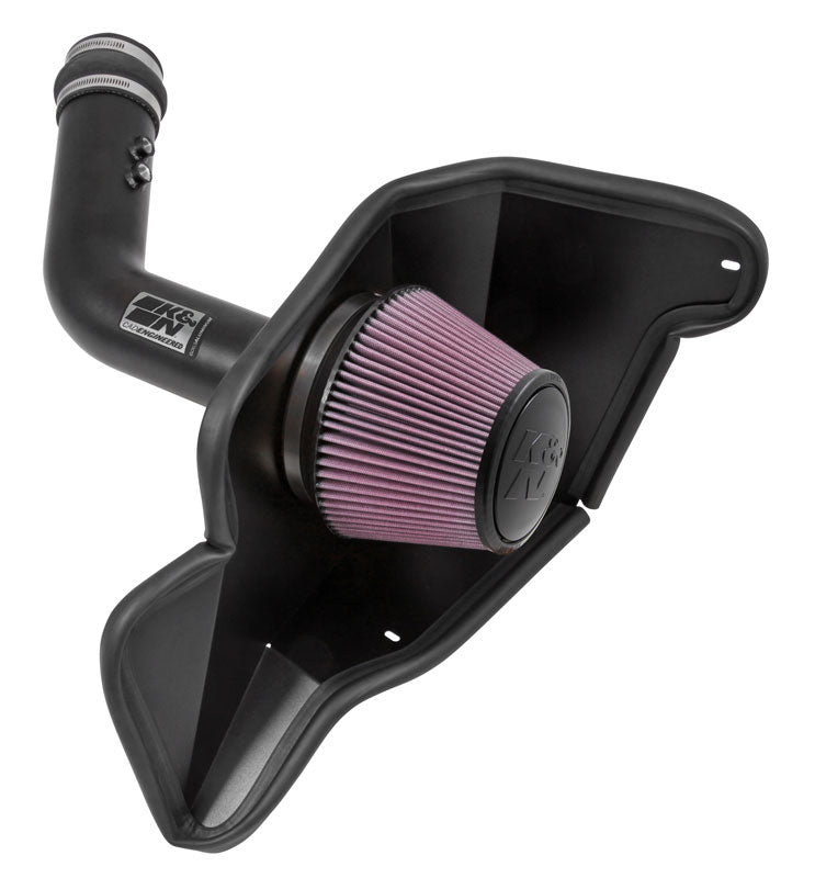 K&N 69-3536TTK Performance Air Intake System for Select Ford Mustang
