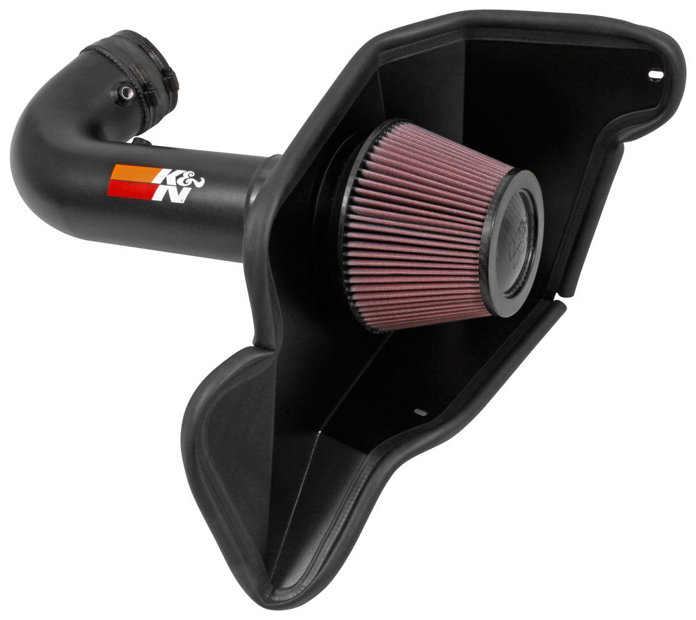 K&N 69-3538TTK Performance Air Intake System for Select Ford Mustang