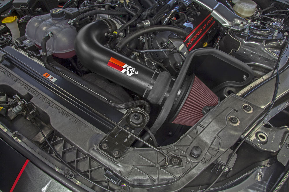 K&N 69-3538TTK Performance Air Intake System for Select Ford Mustang