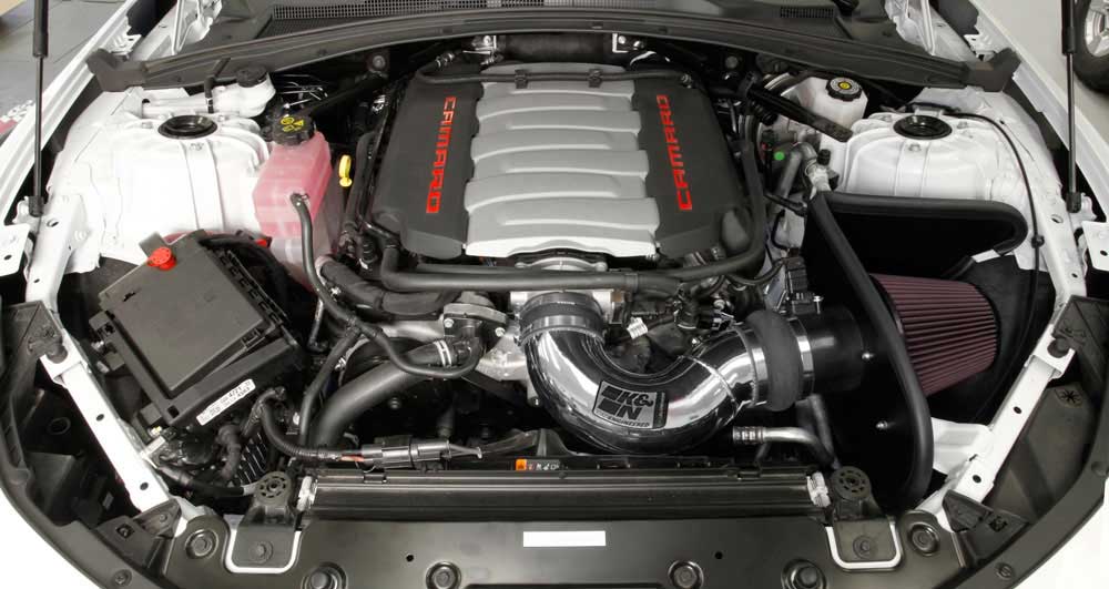 K&N 69-4534TP Performance Air Intake System for Select Chevrolet Camaro