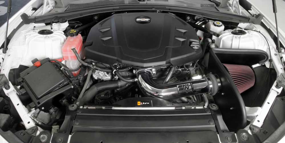 K&N 69-4535TP Performance Air Intake System for Select Chevrolet Camaro