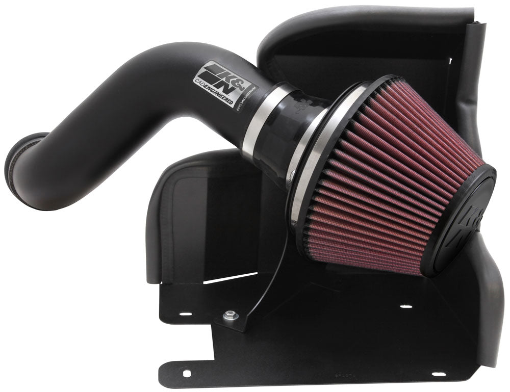 K&N 69-5301TTK Performance Air Intake System for Select Hyundai Sonata, Kia Optima