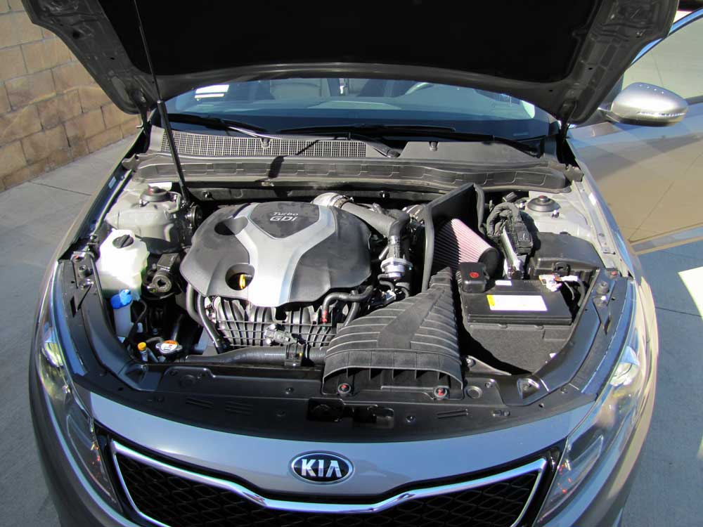 K&N 69-5309TS Performance Air Intake System for Select Hyundai Sonata, Kia Optima