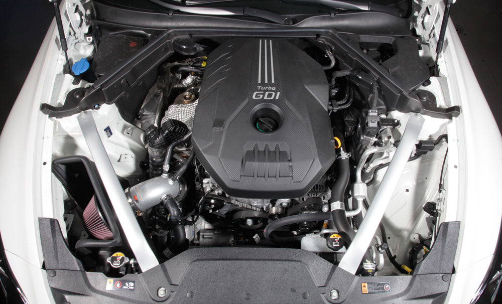 K&N 69-5320TS Performance Air Intake System for Select Genesis G70, Kia Stinger