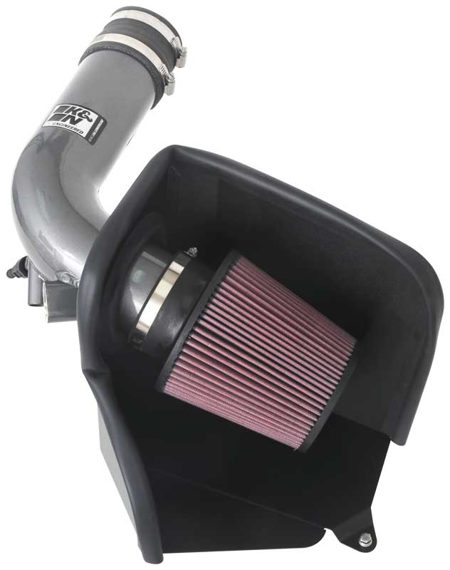 K&N 69-5328TC Performance Air Intake System for Select Hyundai Santa Cruz, Hyundai Santa Fe, Kia Sorento