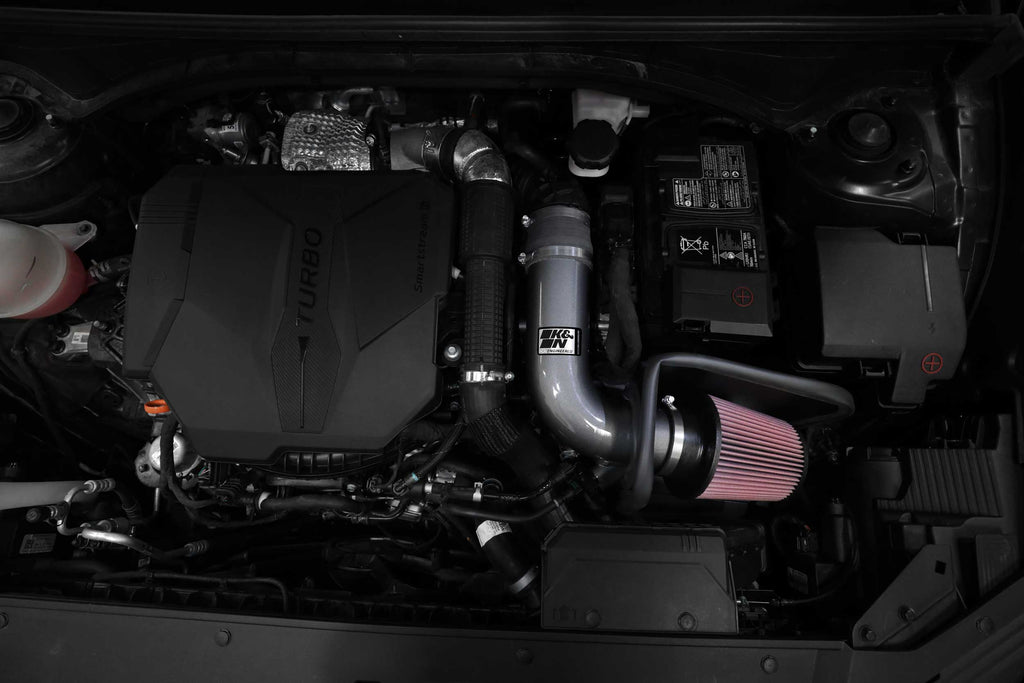 K&N 69-5328TC Performance Air Intake System for Select Hyundai Santa Cruz, Hyundai Santa Fe, Kia Sorento