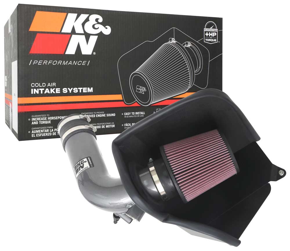 K&N 69-5328TC Performance Air Intake System for Select Hyundai Santa Cruz, Hyundai Santa Fe, Kia Sorento