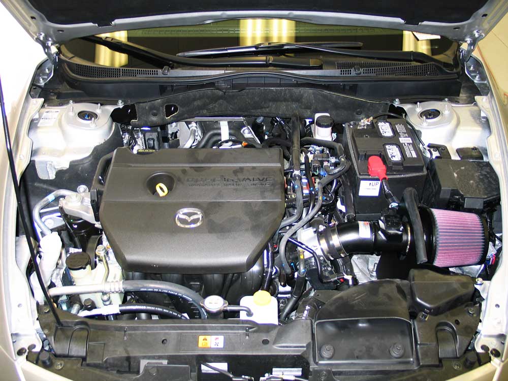 K&N 69-6028TTK Performance Air Intake System for Select Mazda 6