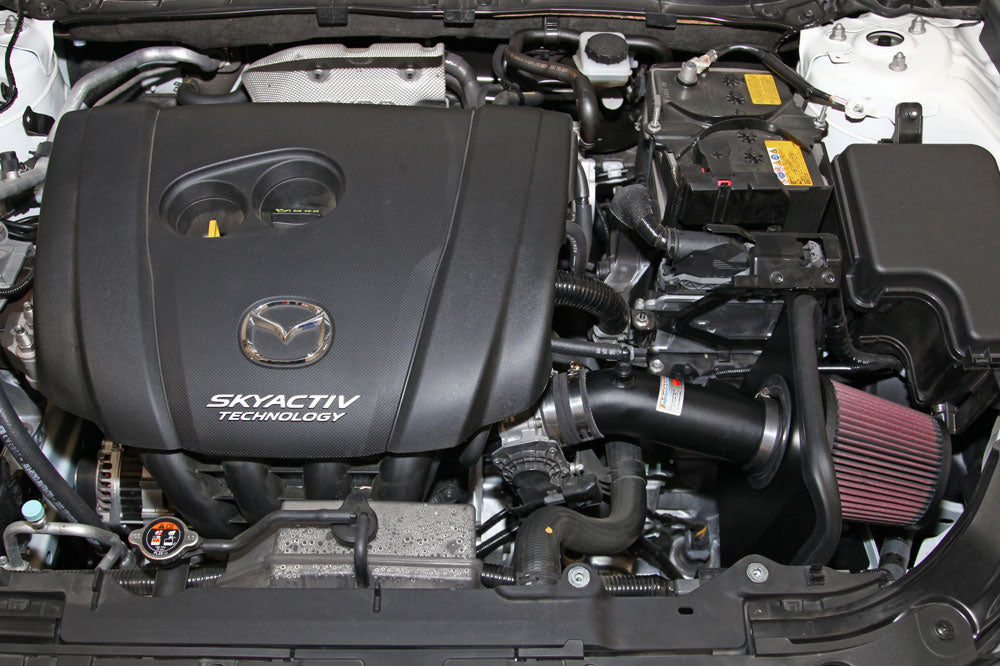 K&N 69-6033TTK Performance Air Intake System for Select Mazda 3