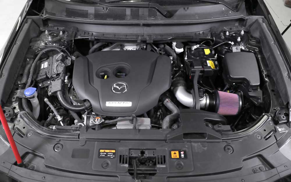 K&N 69-6034TS Performance Air Intake System for Select Mazda 6, Mazda CX-5, Mazda CX-9
