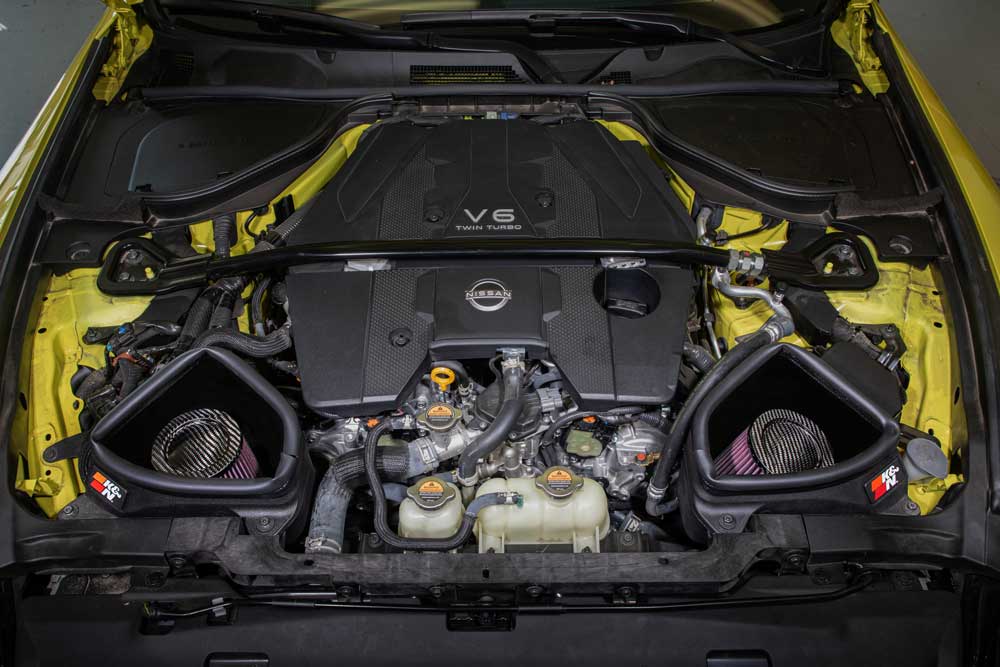 K&N 69-7086TC Performance Air Intake System for Select Nissan Z