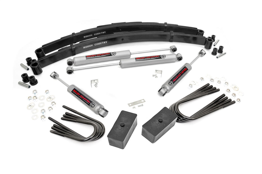 Rough Country 140-88-9230 Suspension Lift Kit w/Shocks for Select Chevrolet V2500 Suburban, GMC V2500 Suburban