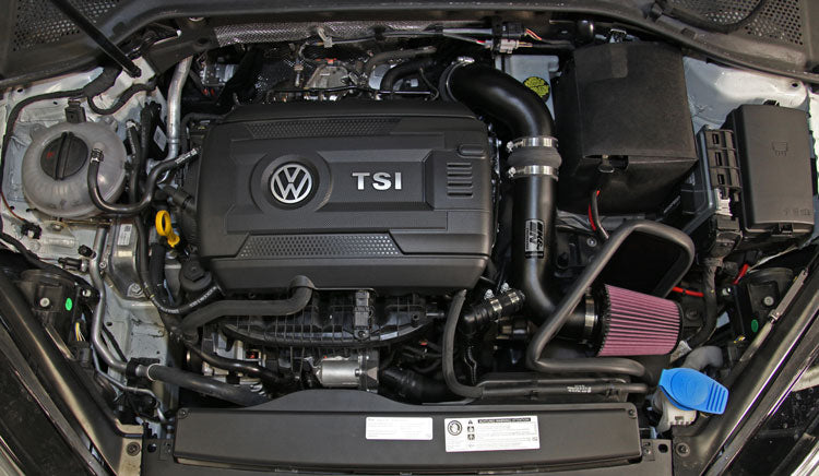 K&N 69-9506TTK Performance Air Intake System for Select Audi A3, Audi A3 Quattro, Audi Q3, Audi S3, Volkswagen Arteon, Volkswagen GTI, Volkswagen Golf, Volkswagen Golf Alltrack, Volkswagen Golf R, Volkswagen Golf SportWagen, Volkswagen Jetta