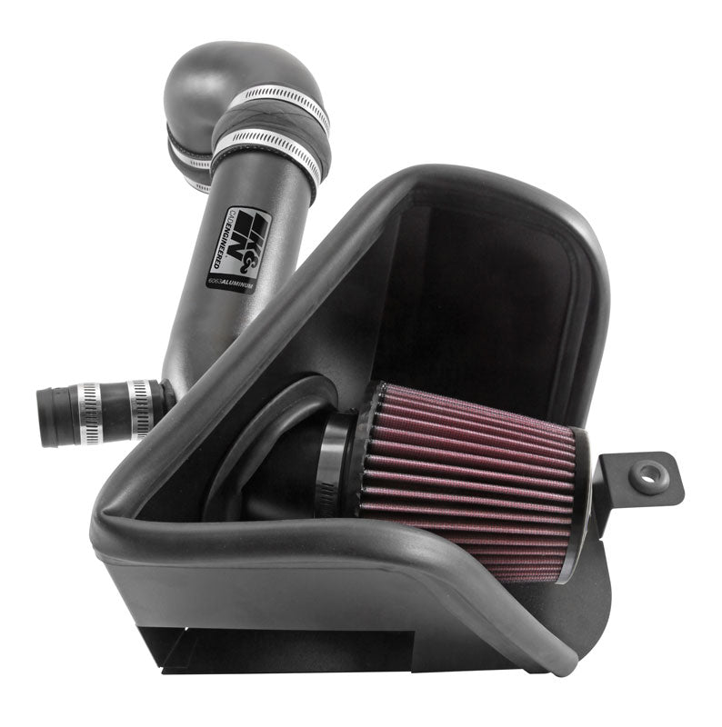 K&N 69-9506TTK Performance Air Intake System for Select Audi A3, Audi A3 Quattro, Audi Q3, Audi S3, Volkswagen Arteon, Volkswagen GTI, Volkswagen Golf, Volkswagen Golf Alltrack, Volkswagen Golf R, Volkswagen Golf SportWagen, Volkswagen Jetta