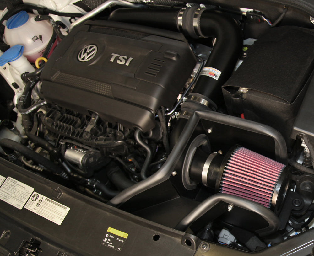 K&N 69-9507TTK Performance Air Intake System for Select Volkswagen Jetta, Volkswagen Passat
