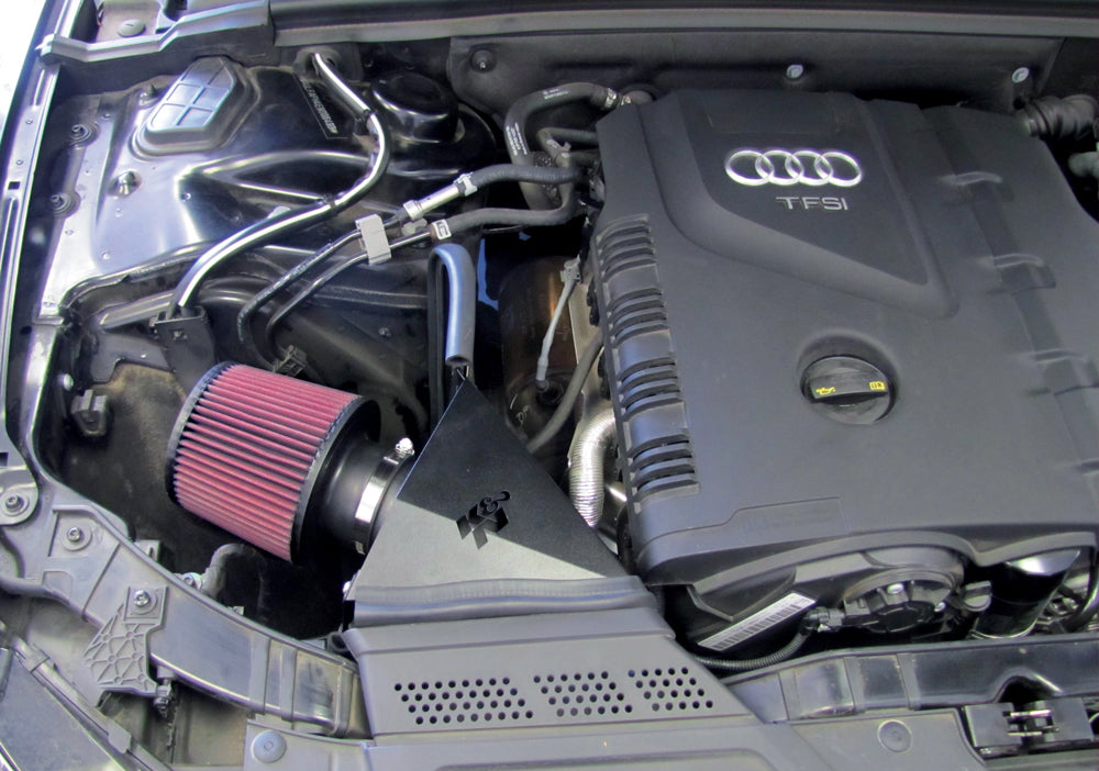 K&N 69-9508T Performance Air Intake System for Select Audi A4, Audi A5