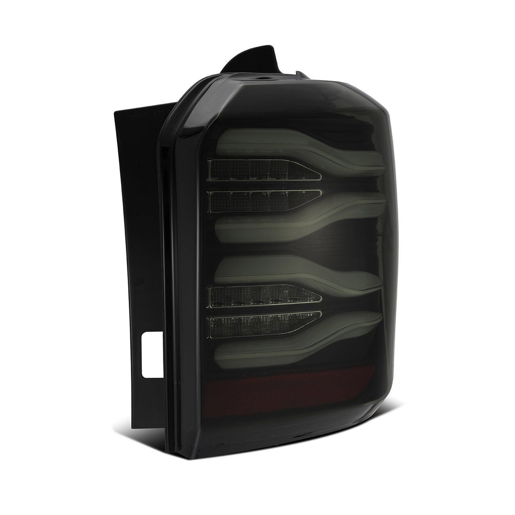 AlphaRex 690010 LED Taillights Jet Black for Select Toyota 4Runner