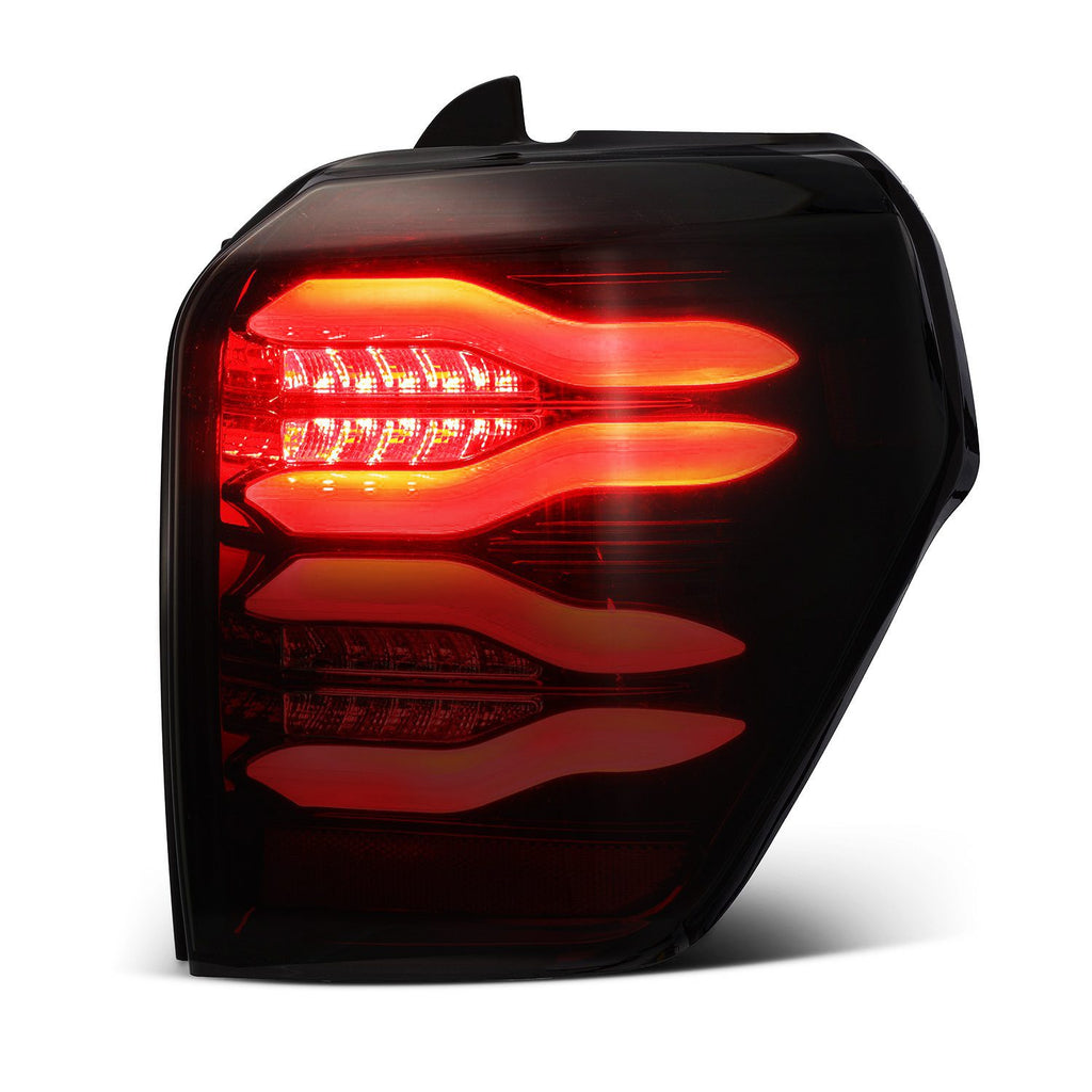 AlphaRex 690010 LED Taillights Jet Black for Select Toyota 4Runner