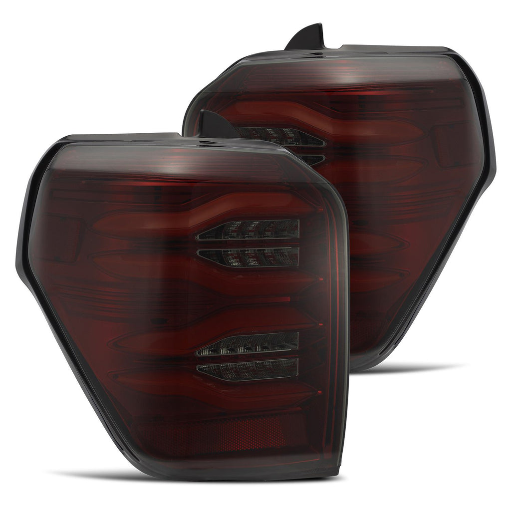 AlphaRex 690020 LED Taillights Red Smoke for Select Toyota 4Runner