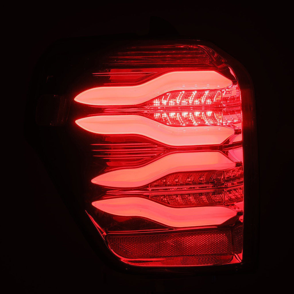 AlphaRex 690020 LED Taillights Red Smoke for Select Toyota 4Runner