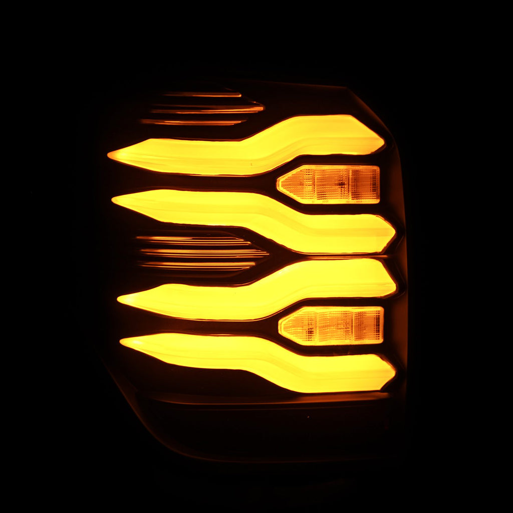 AlphaRex 690040 LED Taillights Black for Select Toyota 4Runner
