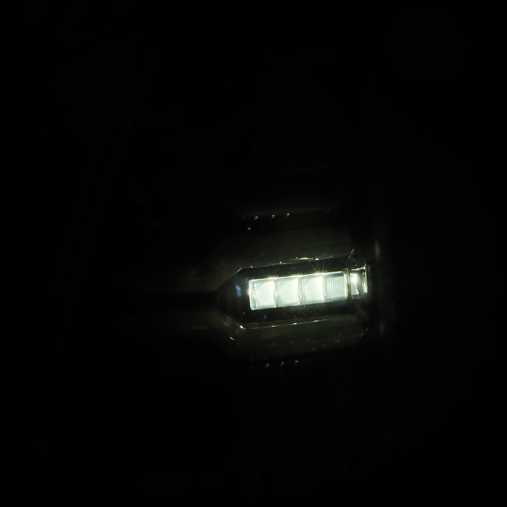 AlphaRex 690070 LED Taillights Alpha-Black for Select Toyota 4Runner
