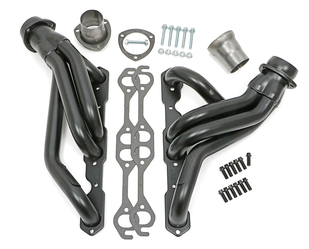 Hedman Hedders 69010 Mid-Length Headers for 67-87 C10 Trucks w/283-400 for Select Chevrolet C10, Chevrolet C10 Pickup, Chevrolet C10 Suburban, Chevrolet C20, Chevrolet C20 Pickup, Chevrolet C20 Suburban, Chevrolet C30, Chevrolet C30 Pickup, GMC C15, GMC