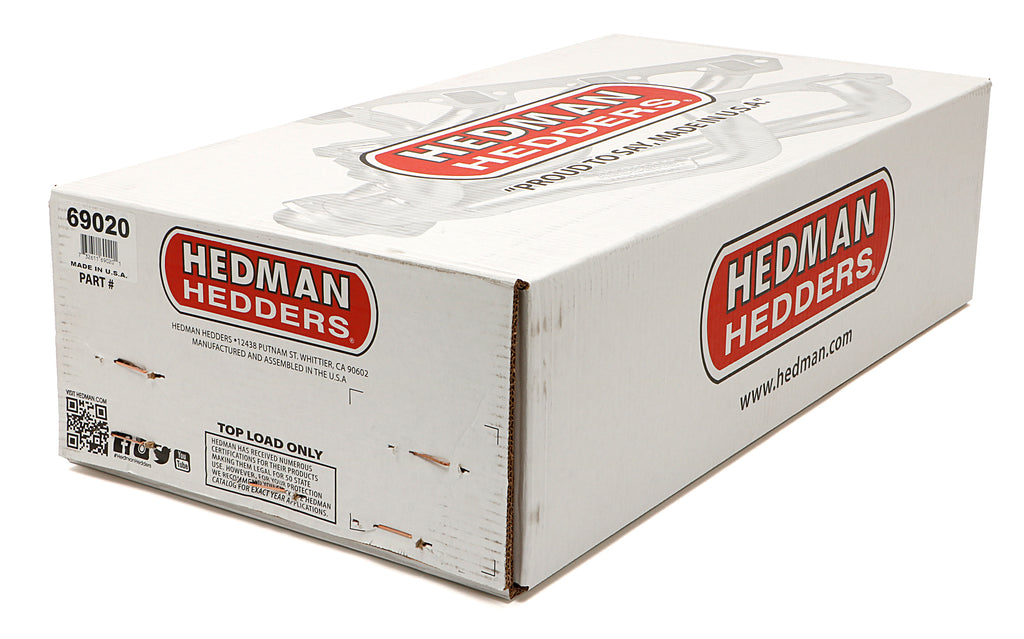 Hedman Hedders 69020 Mid-Length 1-3/4 in.Headers for 67-87 C10 Trucks w/283-400 for Select Chevrolet C10, Chevrolet C10 Pickup, Chevrolet C10 Suburban, Chevrolet C20, Chevrolet C20 Pickup, Chevrolet C20 Suburban, Chevrolet C30, Chevrolet C30 Pickup, GMC