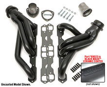 Load image into Gallery viewer, Hedman Hedders 69023 BLACK MID-LENGTH 1-3/4 IN. HEADERS For 67-87 C10 TRUCKS w/283-400 for Select Chevrolet C10, Chevrolet C10 Pickup, Chevrolet C10 Suburban, Chevrolet C20, Chevrolet C20 Pickup, Chevrolet C20 Suburban, Chevrolet C30, Chevrolet C30