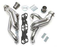 Load image into Gallery viewer, Hedman Hedders 69026 SILVER MID-LENGTH 1-3/4 IN. HEADERS For 67-87 C10 TRUCKS w/283-400 for Select Chevrolet C10, Chevrolet C10 Pickup, Chevrolet C10 Suburban, Chevrolet C20, Chevrolet C20 Pickup, Chevrolet C20 Suburban, Chevrolet C30, Chevrolet C30
