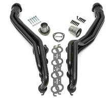 Load image into Gallery viewer, Hedman Hedders 69050 Black Long-Tube LS Engine Swap Headers For 2WD S10/S15 Trucks for Select Chevrolet Blazer, Chevrolet S10, Chevrolet S10 Blazer, GMC Jimmy, GMC S15, GMC S15 Jimmy, GMC Sonoma, Isuzu Hombre, Oldsmobile Bravada