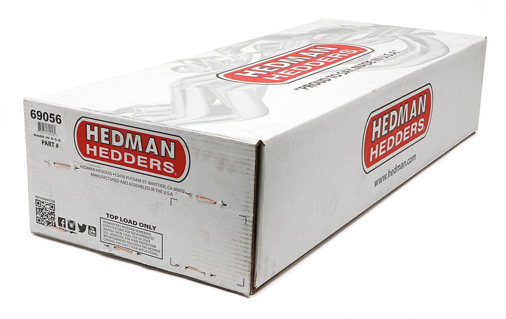 Hedman Hedders 69056 Silver Long-Tube LS Engine Swap Headers For 2WD S10/S15 Trucks for Select Chevrolet Blazer, Chevrolet S10, Chevrolet S10 Blazer, GMC Jimmy, GMC S15, GMC S15 Jimmy, GMC Sonoma, Isuzu Hombre, Oldsmobile Bravada